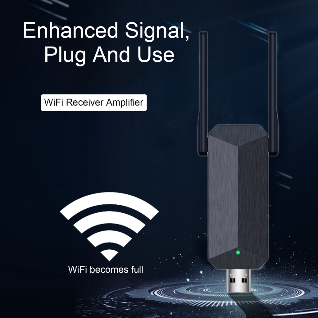 Mini WiFi Signal Booster For Home Long Range Wireless 300Mbps