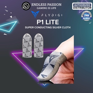 Flydigi P1 Lite Silver-Cloth Mobile Gaming Finger Sleeve