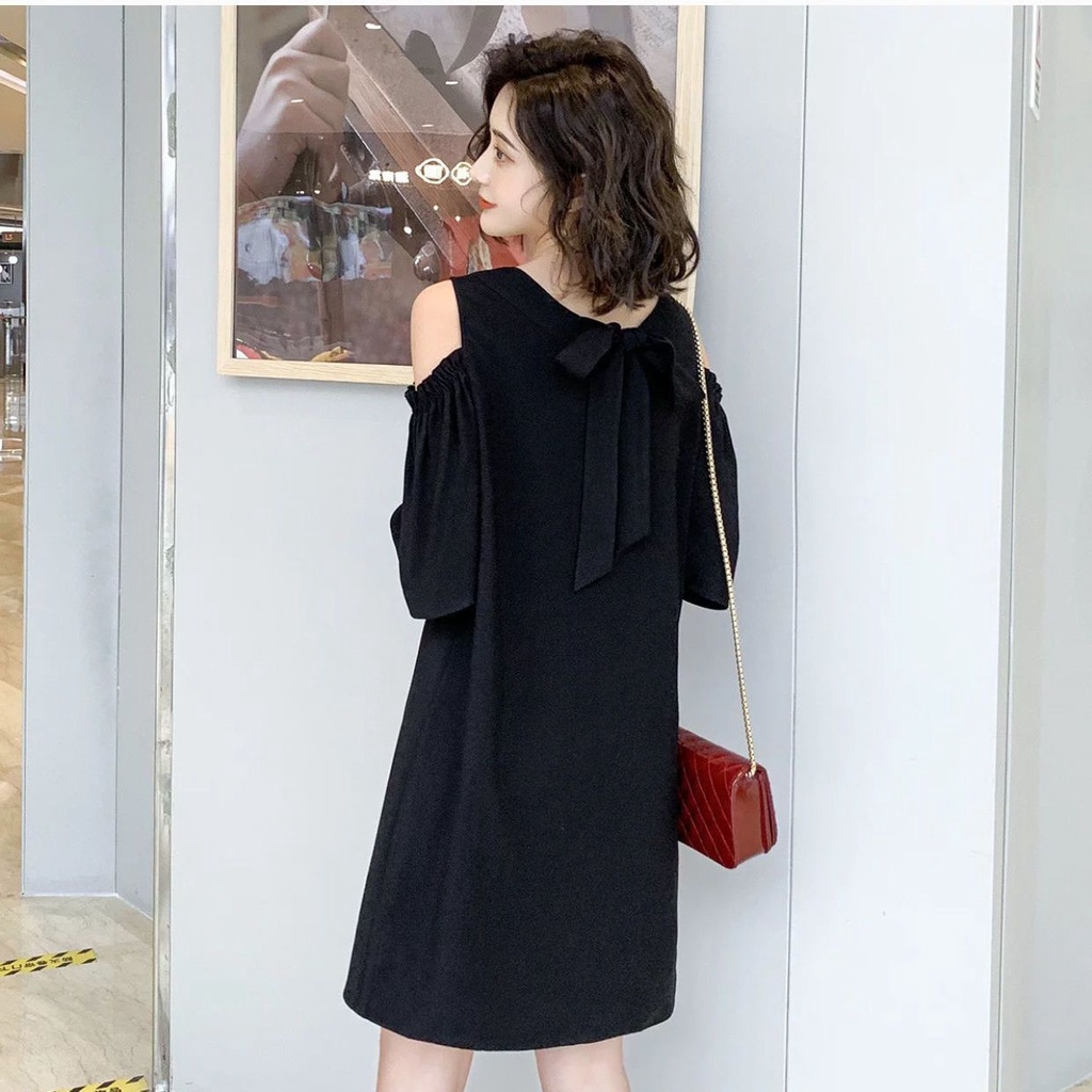 Image of 2022 New Style Loose Strapless Sweet Mori Chiffon Dress #5