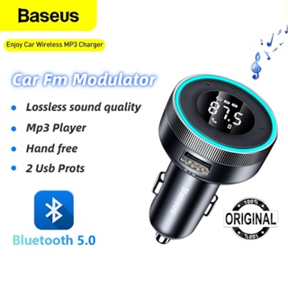 1 YEAR WARRANTY Loacl stock  Baseus Car Charger LED FM Transmitter Modulator Car Wireless Bluetooth 5.0 USB Fast Charger Auto MP3 Player Bluetooth 5.0 Aux Radio For 12V-24V vehicle. 1 YEAR WARRANTY Loacl stock  Baseus Car Charger LED FM Transmitter Modul
