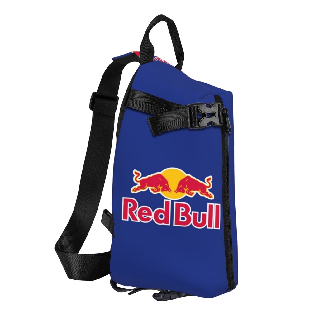 Red Bulls Sling Bags Men Shoulder Backpack Casual Cross Body Chest Sling Backpack
