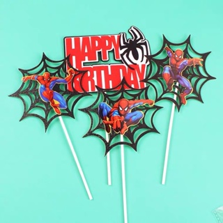 [LIL BUBBA] THEME BIRTHDAY CAKE TOPPER ELSA COCOMELON BLIPPI SPIDERMAN PAW MCQUEEN SET (CHARACTER) #5