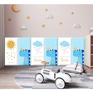 SG EmmAmy®  Wall Cushion Baby Protection Pad Wall Paper Headboard DIY Wall protector Playroom size 20x50