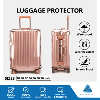 Travel Luggage Suitcase Protector Waterproof Luggage Transparent PVC Cover