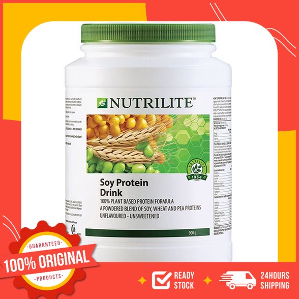[Stock in Singapore] Amway Nutrilite Soy Protein Drink (900g) Shopee
