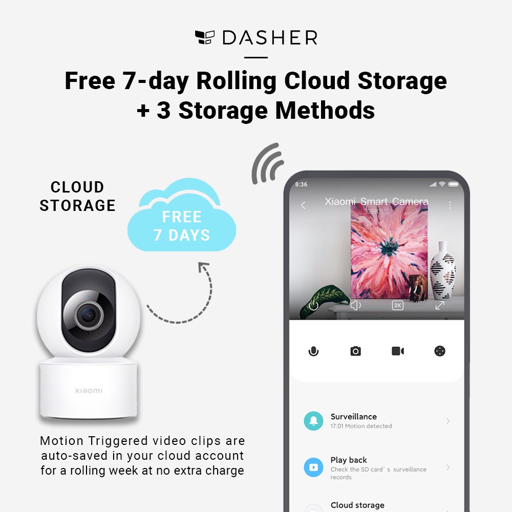 【HOT】Xiaomi Mijia MI C200/C300/2K Pro IP Surveillance Camera 1080P/1296P Resolution Home CCTV Security WiFi Cam Full HD