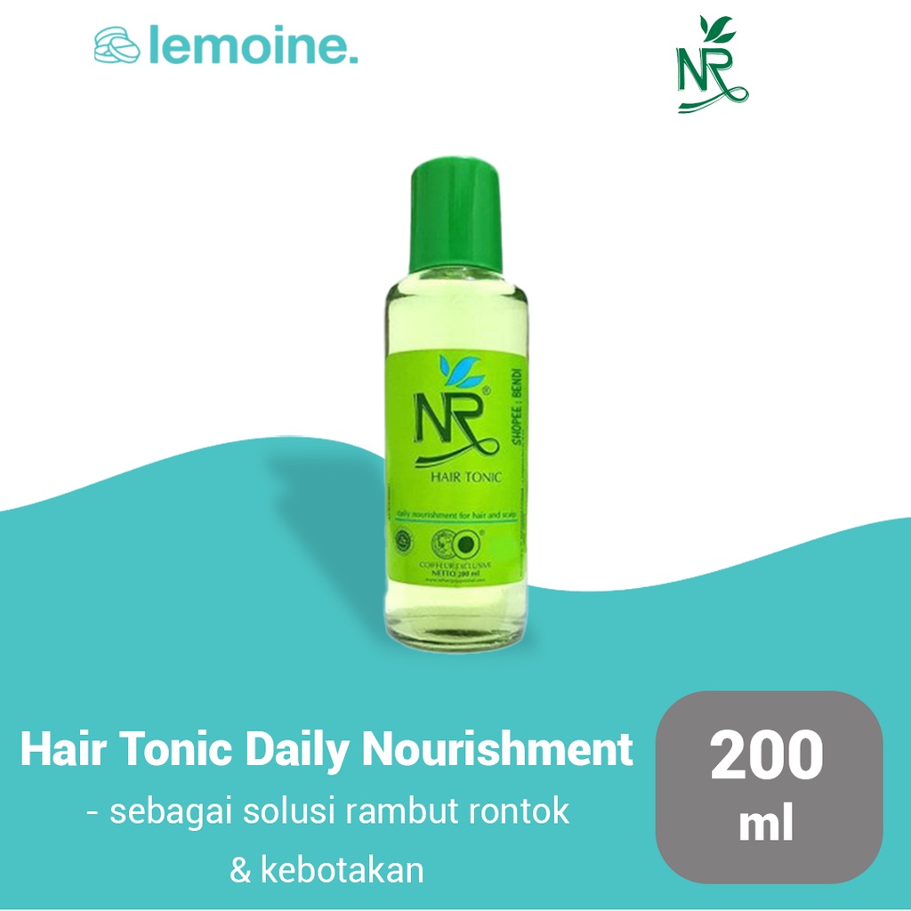 Nr Hair Tonic Daily Nourishment Hair Tonic 200ml Shopee Singapore