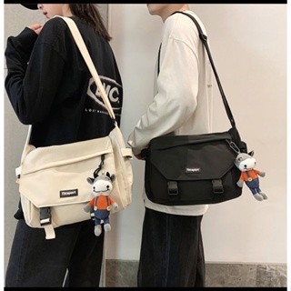 Image of thu nhỏ Large-Capacity Tote Bag Sling bag woman canvas black big shoulder bag crossbody bag female bag nylon zip #1
