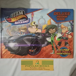 'READY <Deluxe Jigsaw Book: Team Hot Wheels The Origin Of Awesome / Magazine Books / Hobbies Books / Quality Hobbies Books