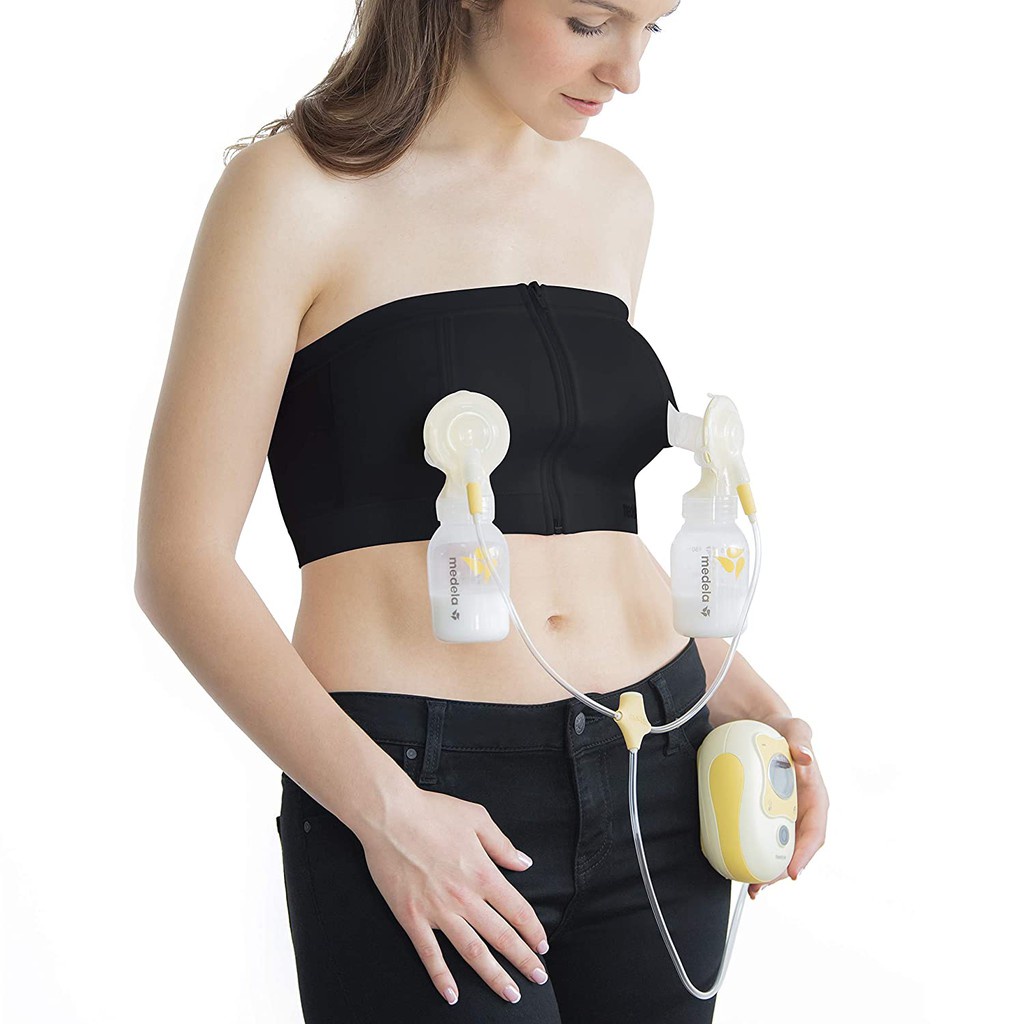 medela hands free pumping bustier