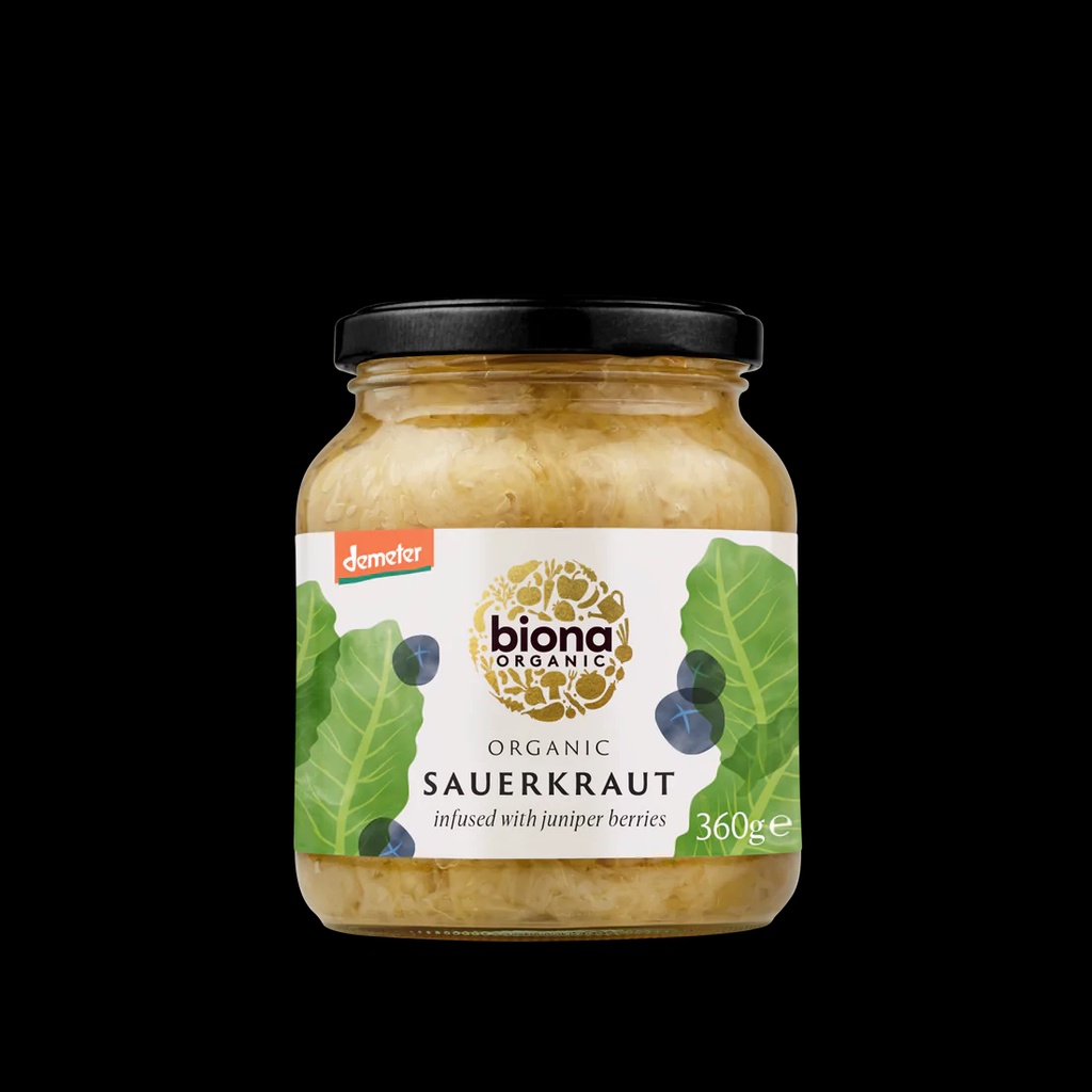 Biona Organic Cupboard Preserved, Organic Sauerkraut (360g) Shopee