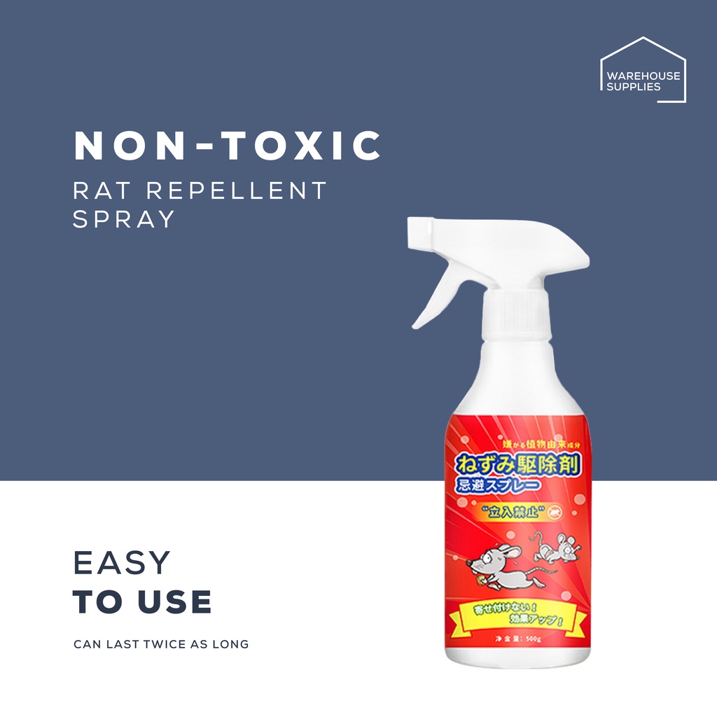 Rat Rodent Repellent Spray 500g Shopee Singapore