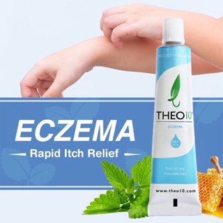 [Latest batch] Theo10 ECZEMA Cream (20mL)- Natural, Anti Fungal, Anti Bacteria, Sensitive Skin, Itch, Redness
