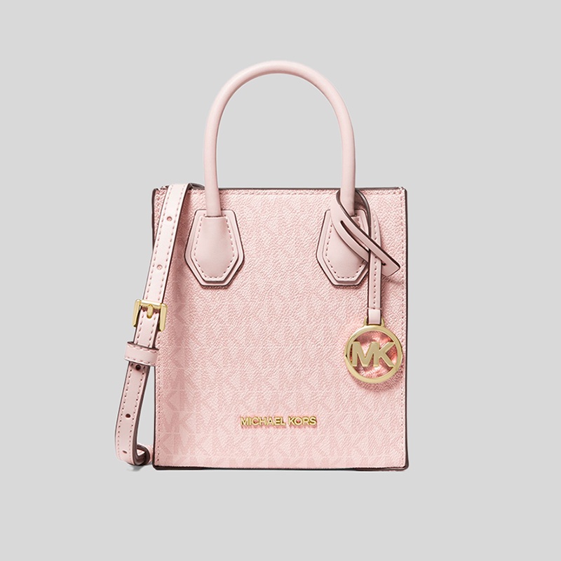 Michael Kors Mercer ExtraSmall Logo and Leather Crossbody Bag DK