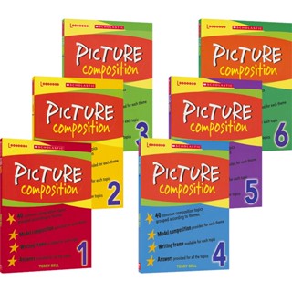 Exercise Book Scholastic Picture Composition Grade 1-6 Writing Learn ...