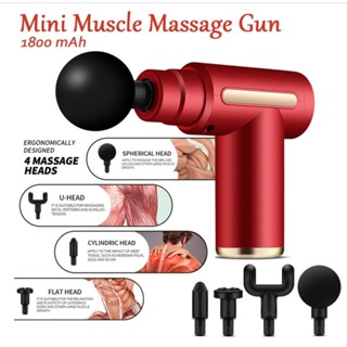 2021 New Massage Gun Deep Tissue Percussion Muscle Massager Pain Relief Fascia Gun Electric Full Body Massager BX720