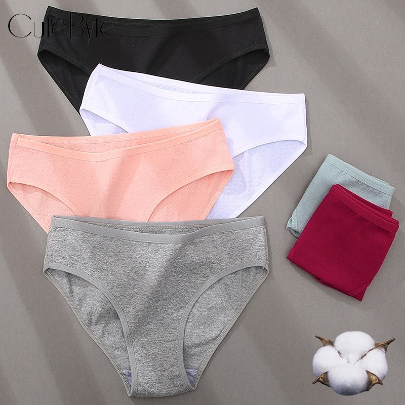 Cute Byte Cute Byte Cotton Panties Jacquard Design Pattern Women