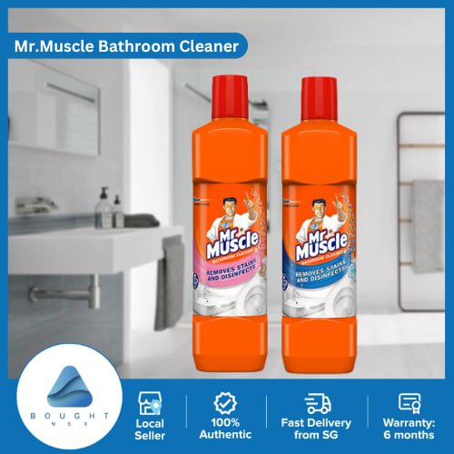 Mr Muscle Bathroom Cleaner Stain Remover 900ml Shopee Singapore