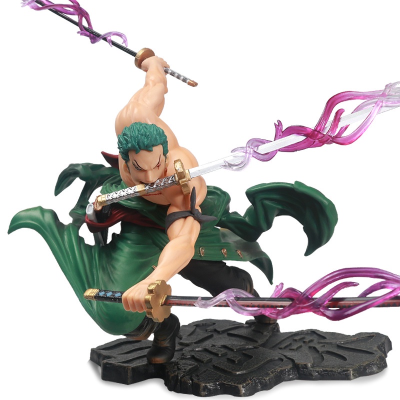 Figurine One Piece Luffy Gear 4 Monkey King Crow Cannon - 29 Cm - PVC