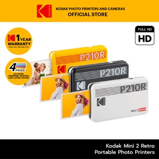 Kodak Mini 2 Retro Portable Photo Printer (Credit card size)