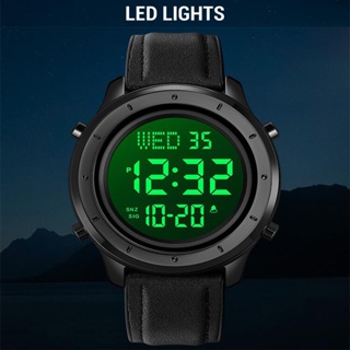 Skmei Men's Digital Sports Watch Fashion LED Light Countdown Multifunction Waterproof Wristwatch Original Brand Military Dual Time #5