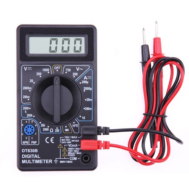 Digital Multimeter AC DC Voltmeter New Multimetro Voltage Current