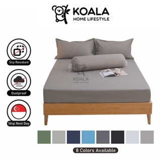 🇸🇬6.6LOWEST🔥 Koala Home Bedsheet/Bed Sheet/fitted sheet/Single/Super Single/Queen/King Size Bedsheet