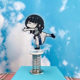 ✨Animation Pendant✨q Version Licolith Spring Takina Rocking Music q Keychain Stone Garlic Bounce Bouncy Standing Brand Anime Merchandise