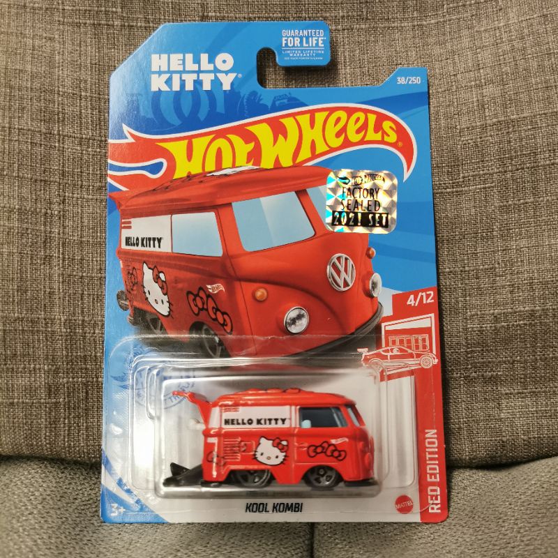 Hot Wheels Hello Kitty Kool Kombi Diecast Car Factory Sealed Red Target Exclusive Shopee 