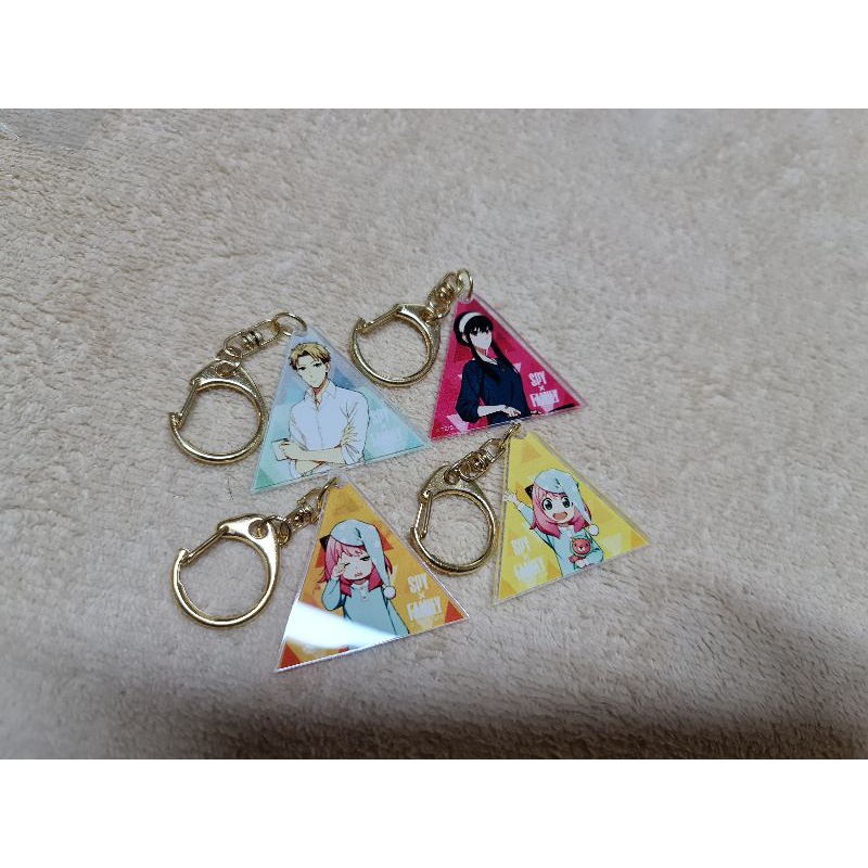 Porte-clés Acrylique Spy X Family - Figurines Anya, Yor, Loid, Décoratif Pour Sac Ou Clés, 6 Cm - 8