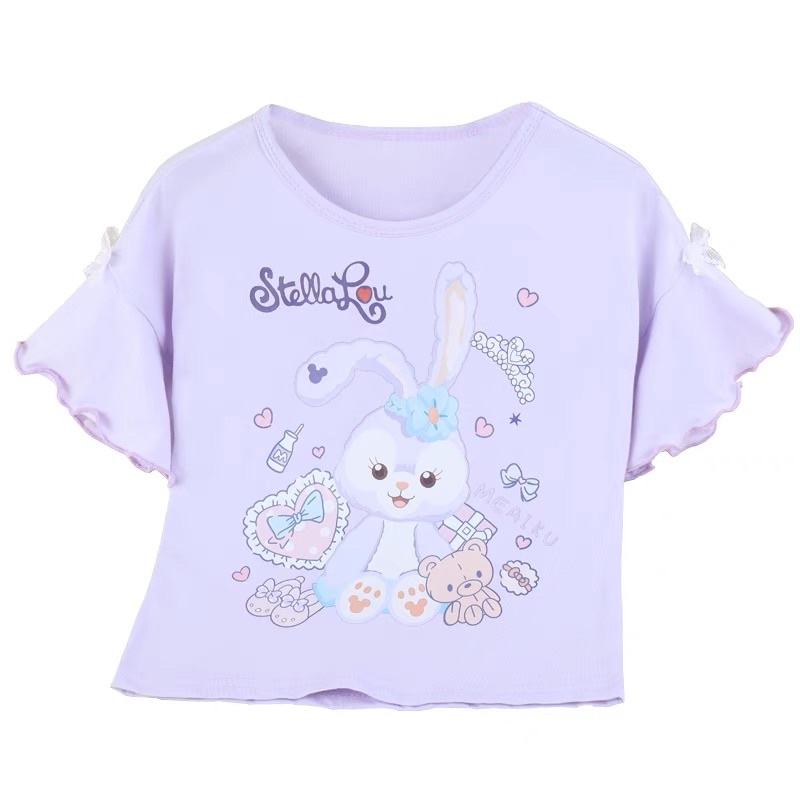 SG [Good Quality] Children Girls Puff Sleeve “Cotton shirt For 3-14 Years Old,l”