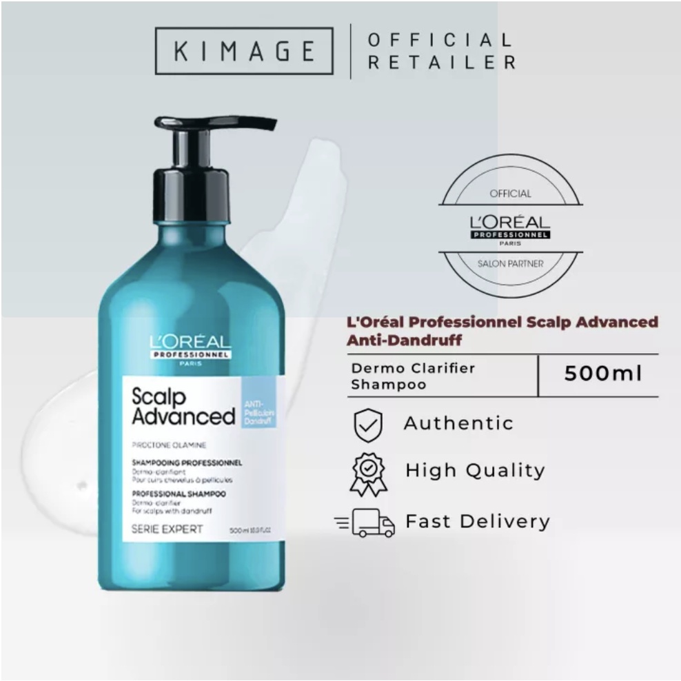 L'Oréal Professionnel Dermo Clarifier Shampoo 500ml Scalp Advanced Anti