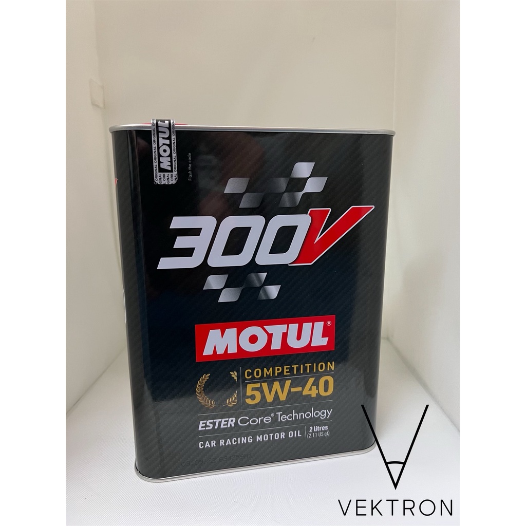 Motul 300V Competition 5W40 2L - NEW PACK | Shopee Singapore