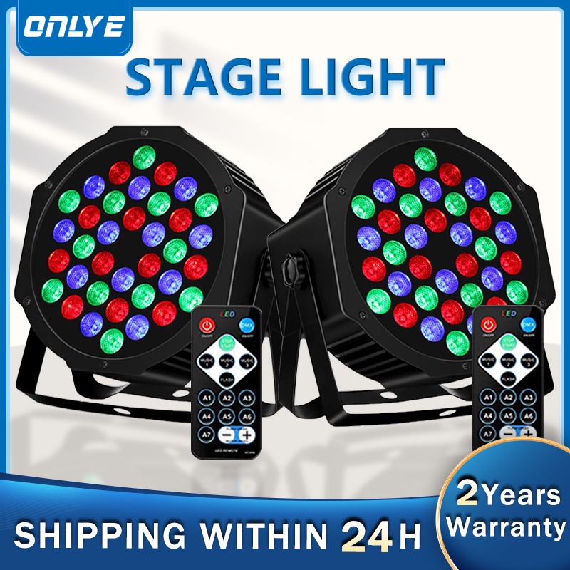 Disco stage light RGB spot light LED par light 18/36LED light stage lighting effect DMX512 with RC
