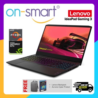 Lenovo IdeaPad Gaming 3 | AMD Ryzen 7 5800H | 8GB RAM 512GB SSD | 15.6” Display | NVIDIA GeForce GTX 1650 | 3Y Warranty