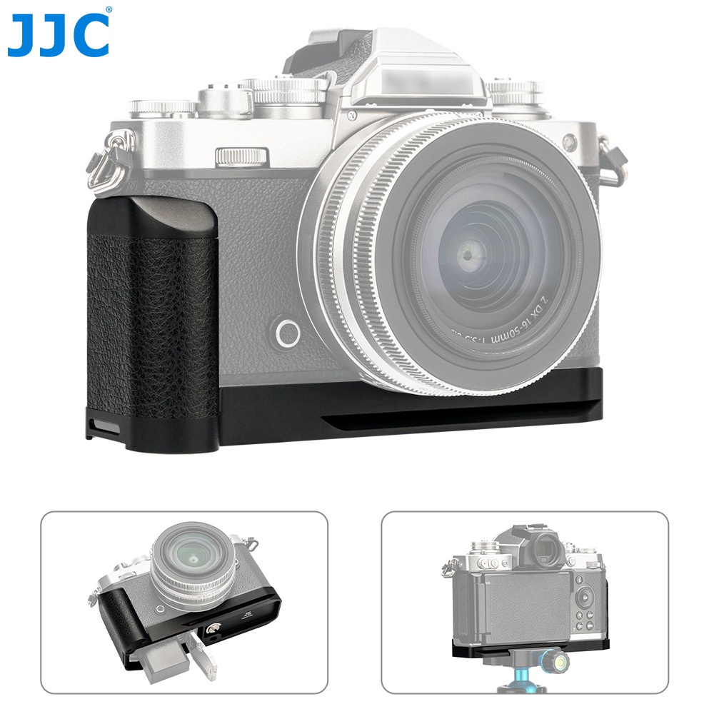 JJC HG-ZFC Metal Hand Grip for Nikon Z fc ZFC Camera, Arca Swiss Quick ...