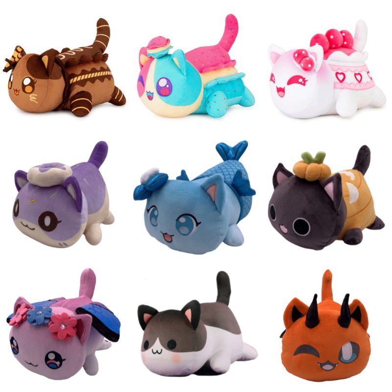 New Style! Aphmau Meow Meows Plush Doll Aphmau Plush Toy Pillow French