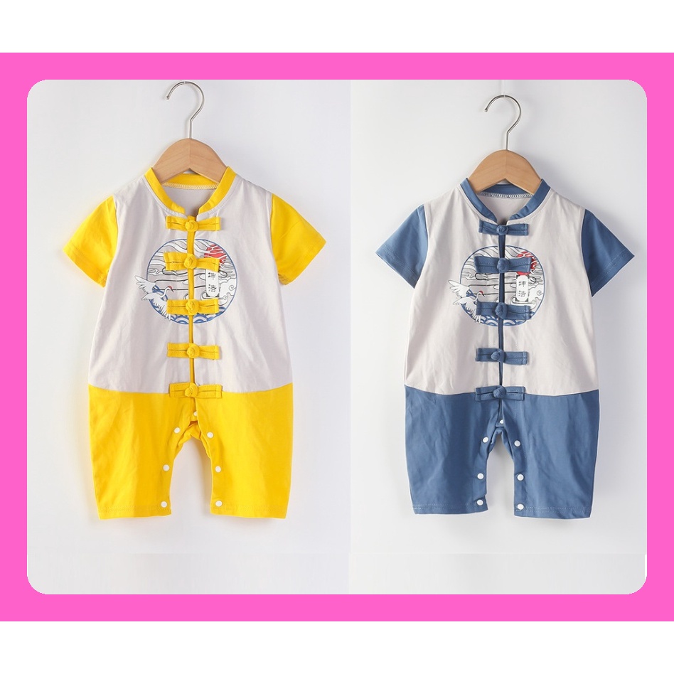 The Yen - 6pcs Unisex Romper/ Onesies - Dapper Little Dude Set main image 1