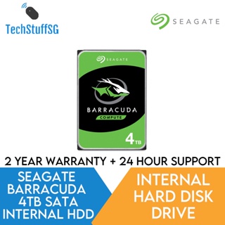 Seagate Barracuda 4TB 3.5 ” Internal SATA Hard Disk Drive HDD [2 Year Warranty] - ST4000DM004