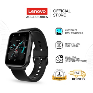 Lenovo S2 Pro Smart Watch (HD Full Touch Color Screen, Heart Rate / Temperature / Blood Oxygen Monitor, 23 Sport Modes)