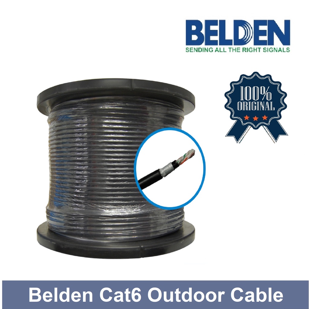 Belden Outdoor Cat6 Cable (OSP6U) Shopee Singapore