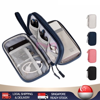 Electronic Organizer Travel Digital Storage Bag Data Headphone Cable USB Bag Charger Gadget Storage Pack Organize