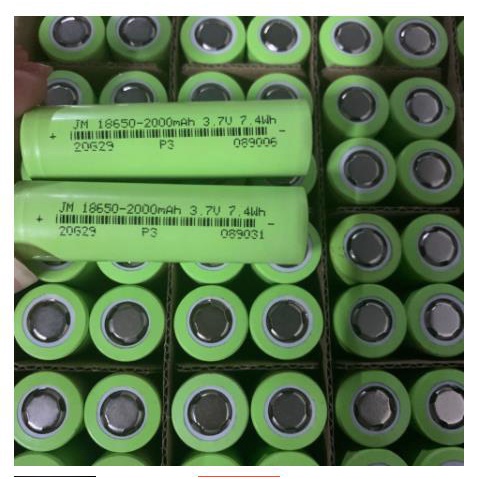 18650 lithium battery pack 3.7V rechargeable with protection board singing machine amplifier audio repair 7.4v lithiu