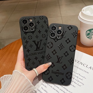 Suitable For Black Presbyopia Big Brand Apple 13 Phone Case 12 14 promax Shock-Resistant iPhone11 Soft 8plus Frosted x Trendy casing