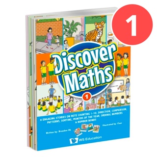 [PRE-ORDER] WS Discover Maths 1 - Counting 1–10, Direction, Comparison, Patterns, Sorting, Months of the Year