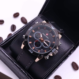 PRIA ️ Swiss Men's Watch.Armi SA Leather 4.7cm FASHION Clock-JAM #2