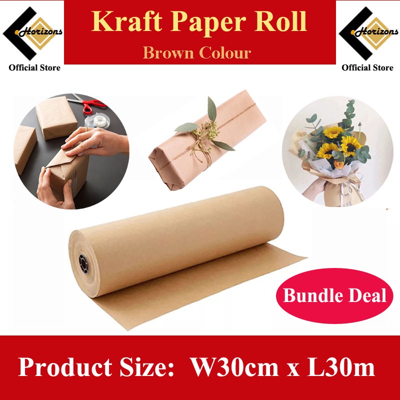 Kraft Paper Roll/Gift Wrapping/Party/Flower Wrapping/Parcel Packaging