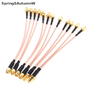 [SpringSAutumnW] SMA to 2X SMA Male Female Y type Splitter Combiner Jumper Cable Pigtail Boutique
