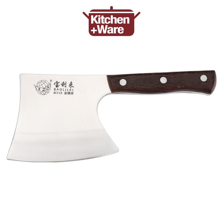 Heavy Duty Cleaver Bone Chopper Axe Knife Butcher Knife with Wooden handle Shopee Singapore