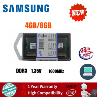 【Fast Shipping】Samsung 4GB/8GB DDR3L Notebook Memory   SODIMM 1066/1333/1600MHz 204Pin 1.35V RAM PC3- 12800 RAM FOR  laptop